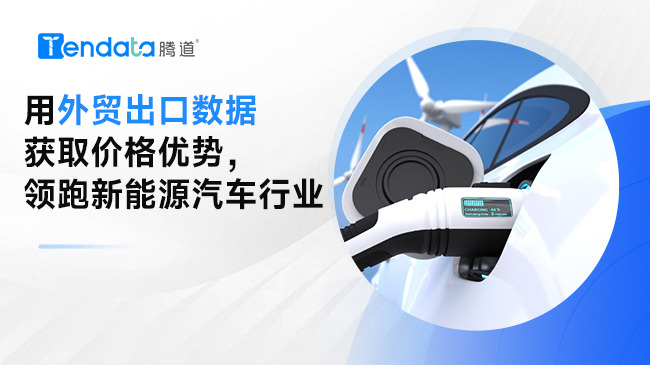 用外貿出口數據獲取價格優(yōu)勢，領跑新能源汽車行業(yè)