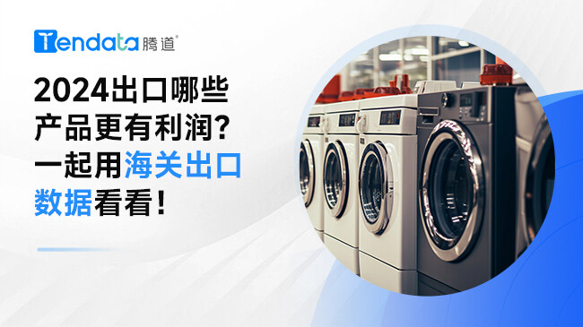 2024出口哪些產(chǎn)品更有利潤？一起用海關(guān)出口數(shù)據(jù)看看！